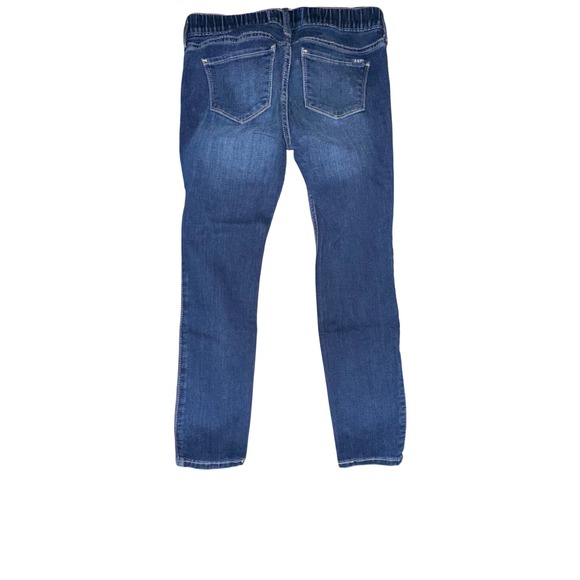 Abercrombie Kids‎ Mid Rise Pull On Jean Legging Blue Denim Size 9/10 Short - Picture 2 of 6